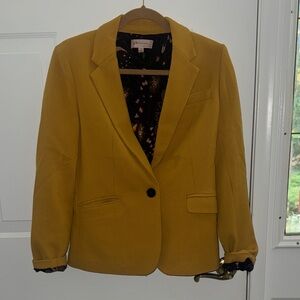 Philosophy Mustard Blazer